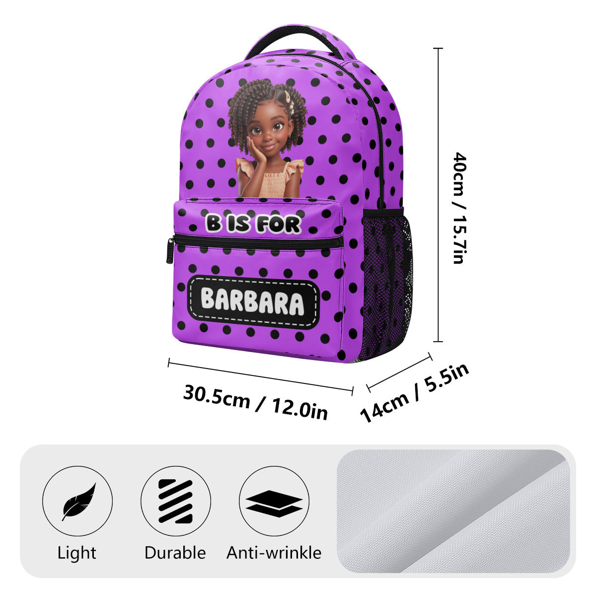 B Is For - Personalized Backpack
