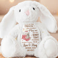 A Hug From Heaven - Personalized Stuffed Bunny