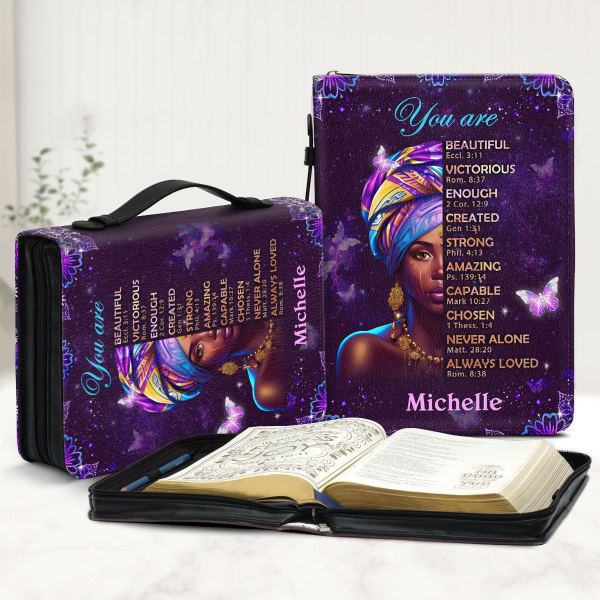 God Says You Are - Personalized Bible Cover