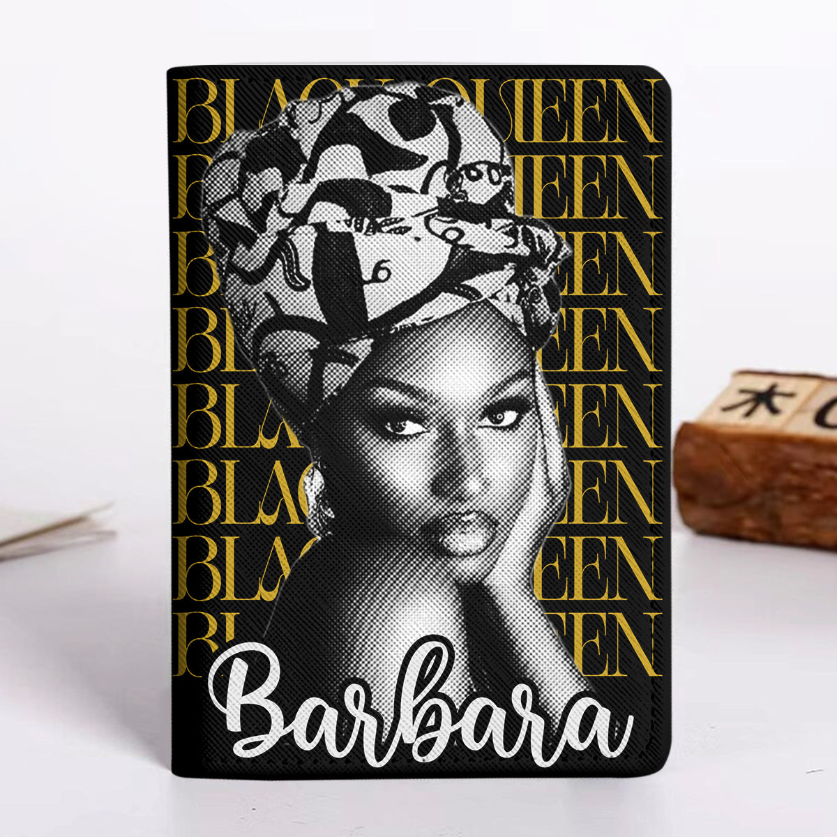I Am A Black Queen - Personalized Passport Cover