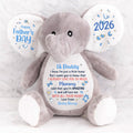Dear Daddy I Love You - Personalized Stuffed Elephant