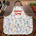 Grandma's Gang - Personalized Ruffled Apron