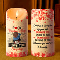 I Love You Every Day - Personalized Flameless LED Candle