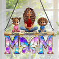 Butterfly Mom - Personalized Acrylic Suncatcher