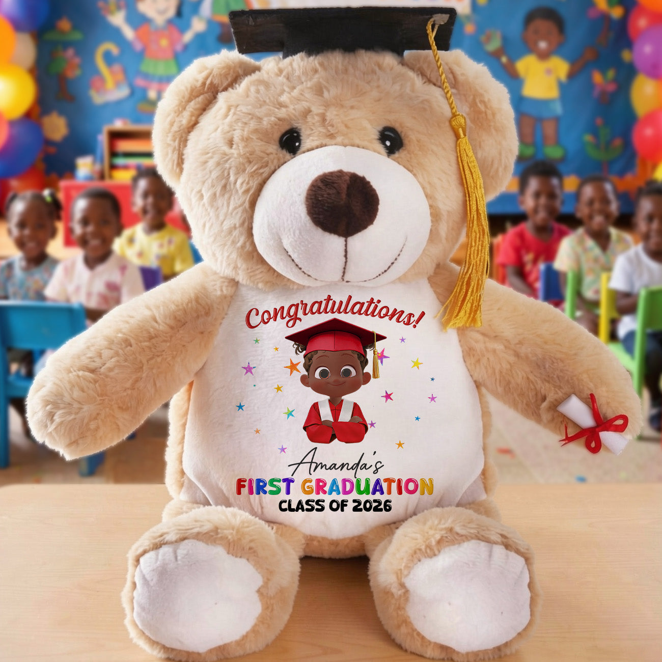 My First Graduation - Personalized Graduation Teddy Bear