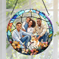 Custom Photo Style Suncatcher For Family And Bestie - Personalized Acrylic Suncatcher