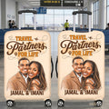 Travel Partners for Life - Personalized Luggage Cover