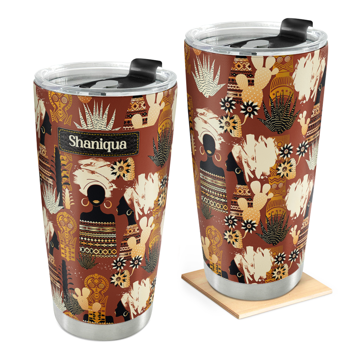 African Heritage - Personalized Stainless Steel Tumbler
