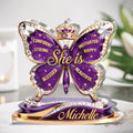 She Is Strength And Grace - Personalized Custom Shaped Acrylic Plaque