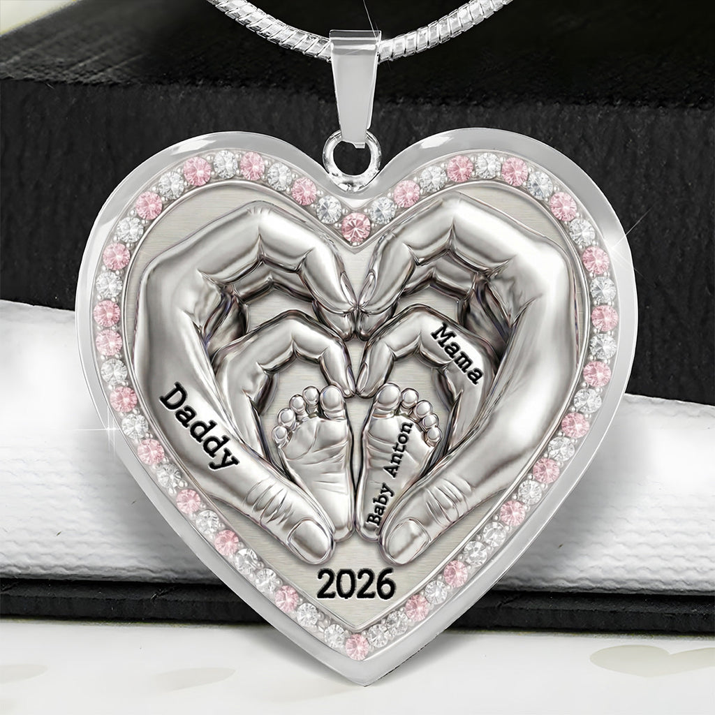 Forever Our Little Love - Personalized Heart Necklace