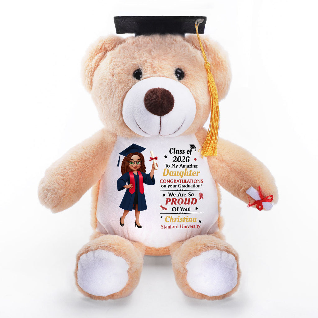 Graduation Pride - Personalized Graduation Teddy Bear
