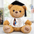 Behind You All Your Memories - Personalized Graduation Bear With Card