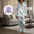 My Daily Bible Affirmations  - Personalized Satin PJM Set