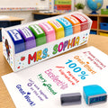 Teacher's Affirmations - Personalized Teacher's Stamp Set