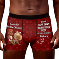 I Love Every Inch Of Your Body - Personalized Men's Boxer Briefs