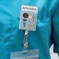 Nurse Life - Personalized Acrylic Badge Reel