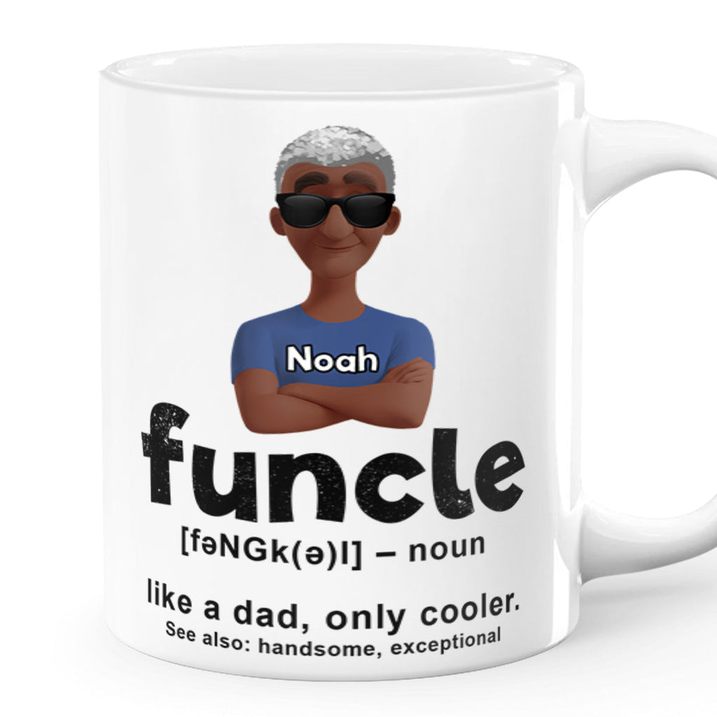 Cool Funcle - Personalized Ceramic Coffee Mug