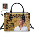 God Is Rewriting My Story - Personalized Leather Handbag