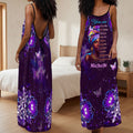 God Says You Are - Personalized Backless Cami Maxi Dress