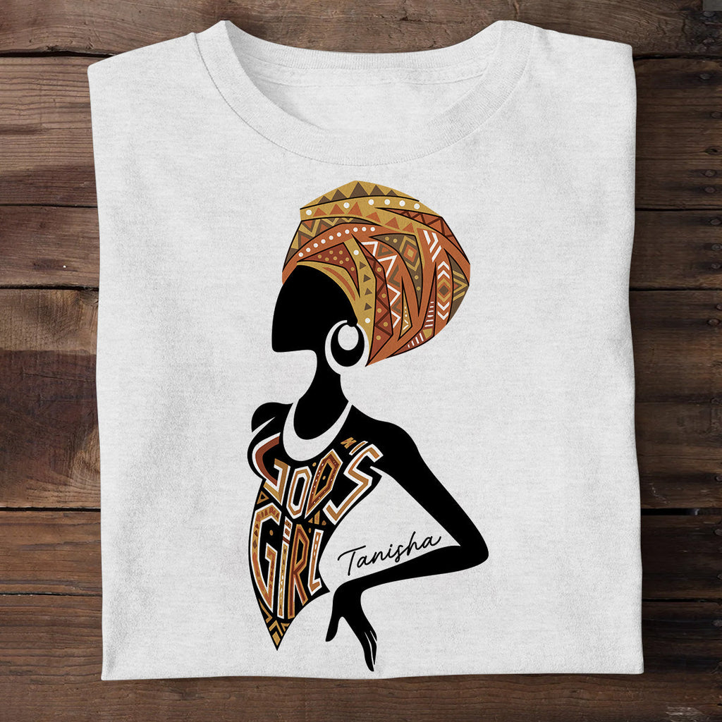 God's Girl - Personalized 2D Unisex T-shirt