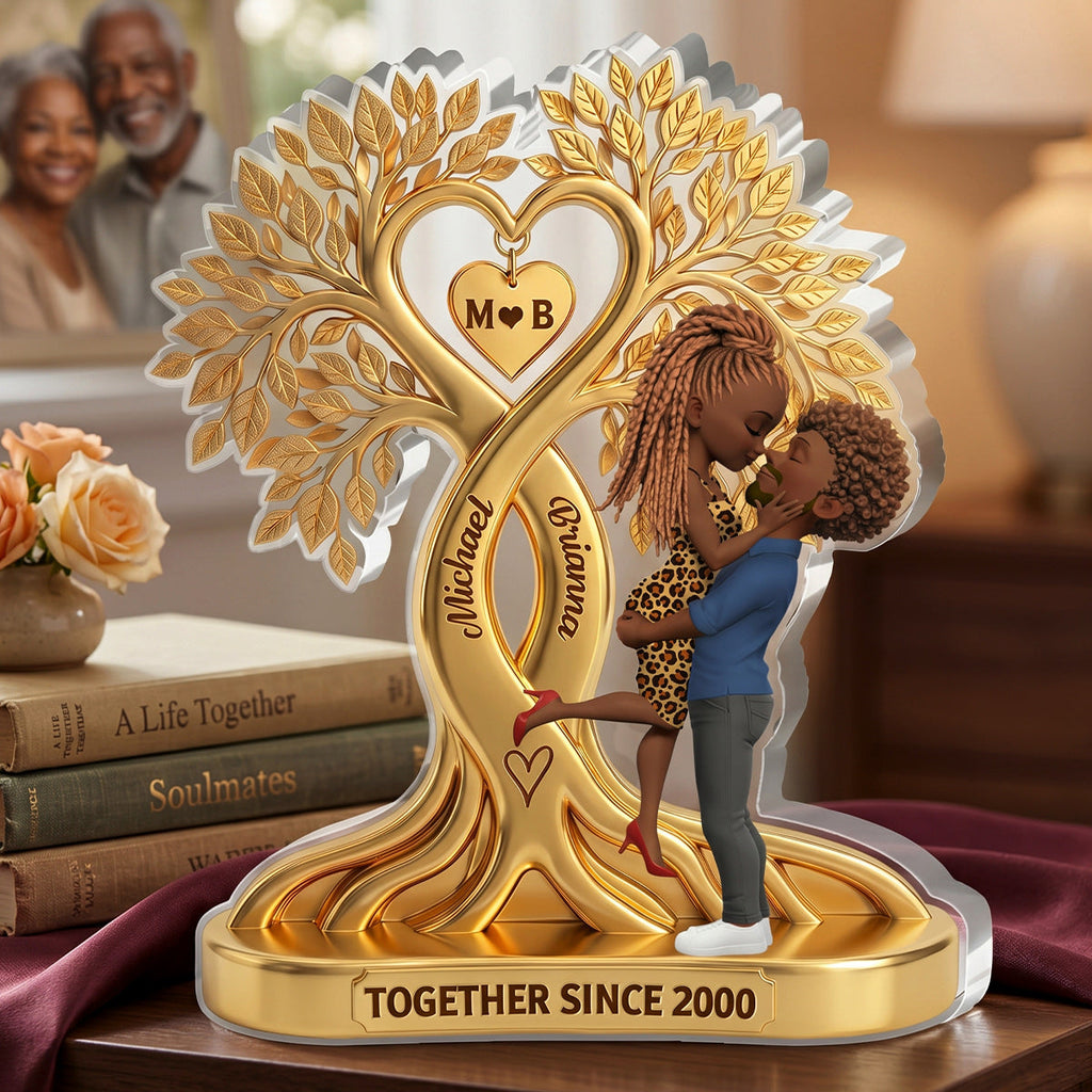 Together Since - Personalized Custom Shaped Acrylic Plaque