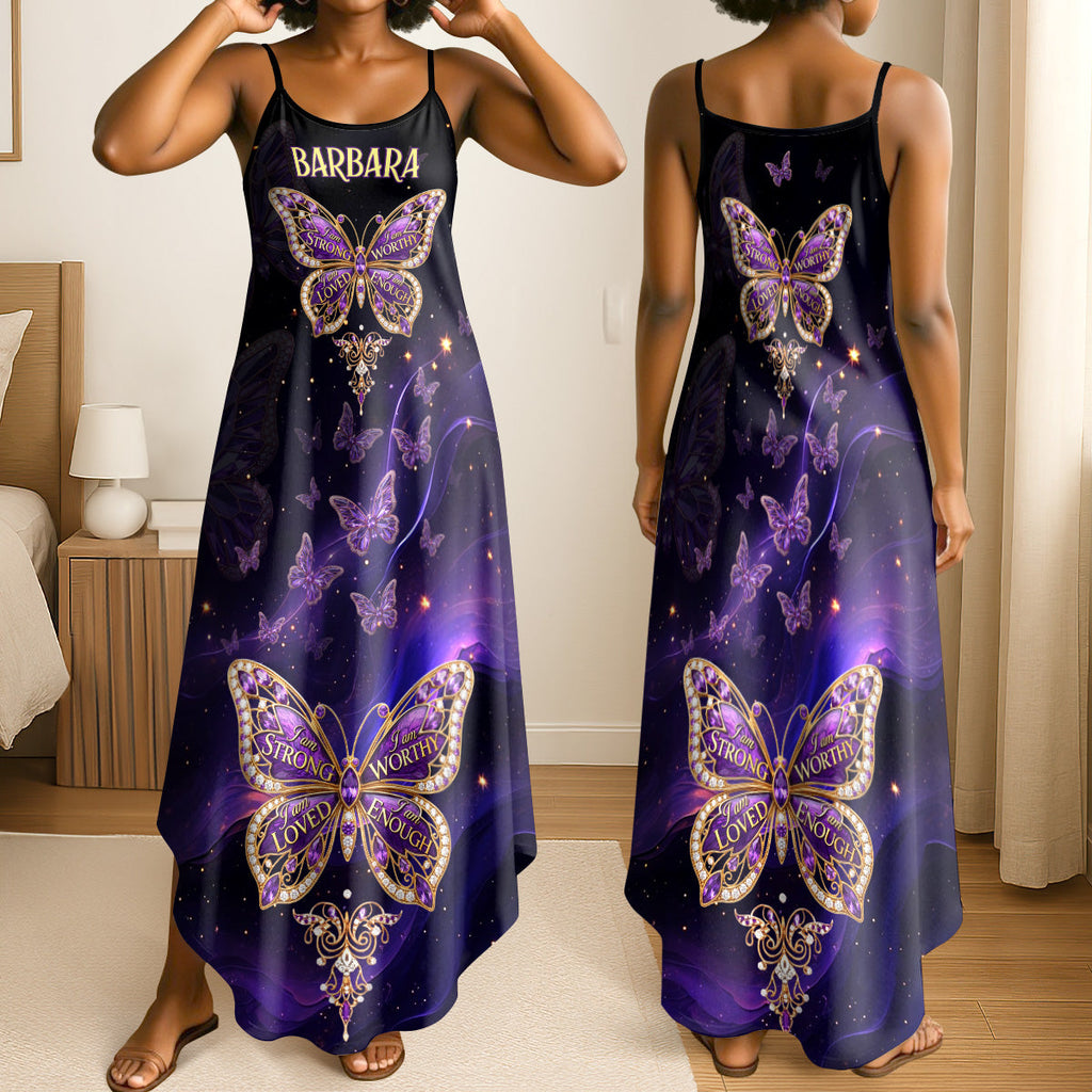 I Am Strong - Personalized Maxi Dress