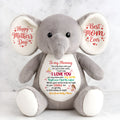 Right Now I Feel The Safest - Personalized Stuffed Elephant