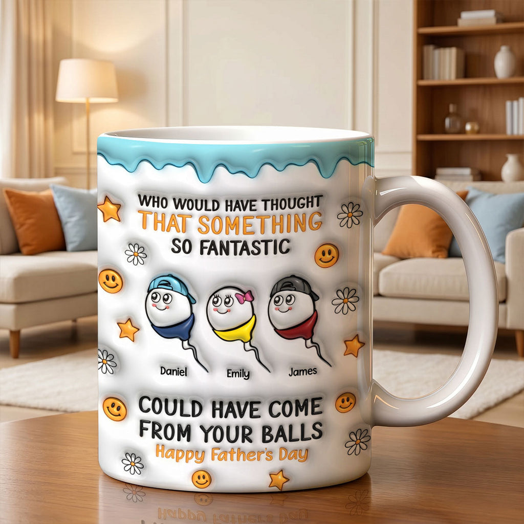 We All Came From There - Personalized Ceramic Coffee Mug