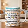 We All Came From There - Personalized Ceramic Coffee Mug