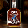 Te Quiero Cada Día - Personalized Whiskey Bottle