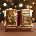 Man Of God Husband Daddy - Personalized Custom Shaped Acrylic Plaque