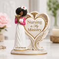Nursing Is My Ministry - Personalized Custom Shaped Acrylic Plaque