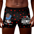 I Love You Every Day - Personalized Men's Boxer Briefs