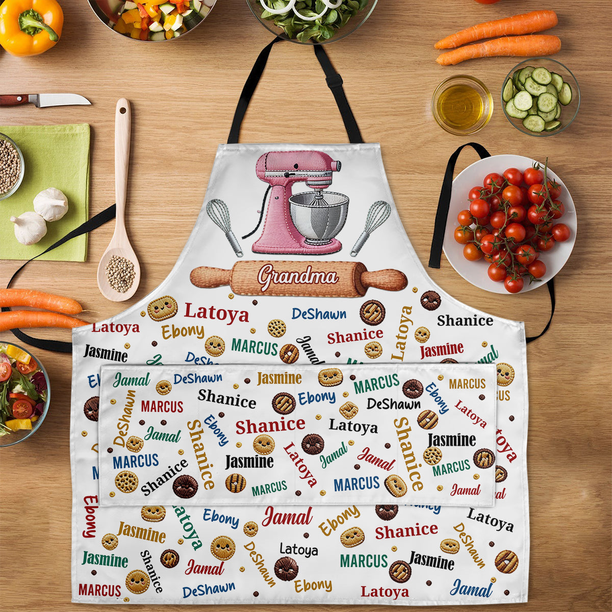 Baking With Love - Personalized Apron With Pocket