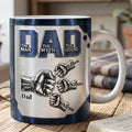 Dad The Man The Myth The Legend - Personalized Ceramic Coffee Mug