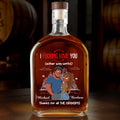 Either Way Works Babe - Personalized Whiskey Bottle