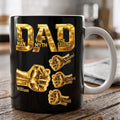 Dad The Man The Myth The Legend - Personalized Ceramic Coffee Mug
