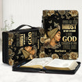 I See God Working It Out For Me - Personalized Bible Cover