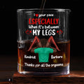 I Love Your Face - Personalized Round Whiskey Glass