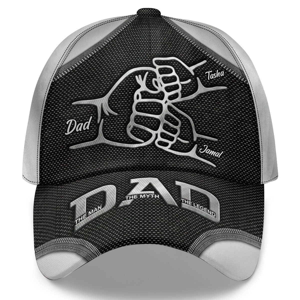 Dad The Man The Myth The Legend - Personalized Classic Cap