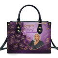 Love Being A Grandma - Personalized Leather Handbag
