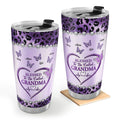 Blessed To Be Called Grandma - Personalized Stainless Steel Tumbler