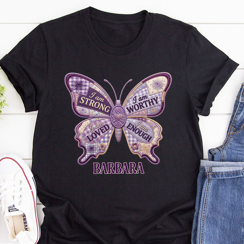 I Am Strong - Personalized 2D Unisex T-shirt