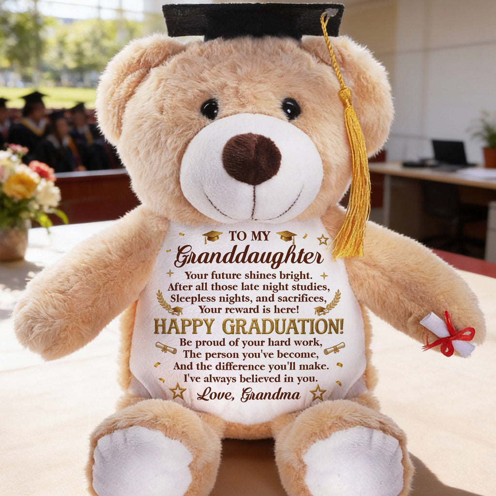 I've Always Believed In You - Personalized Graduation Teddy Bear