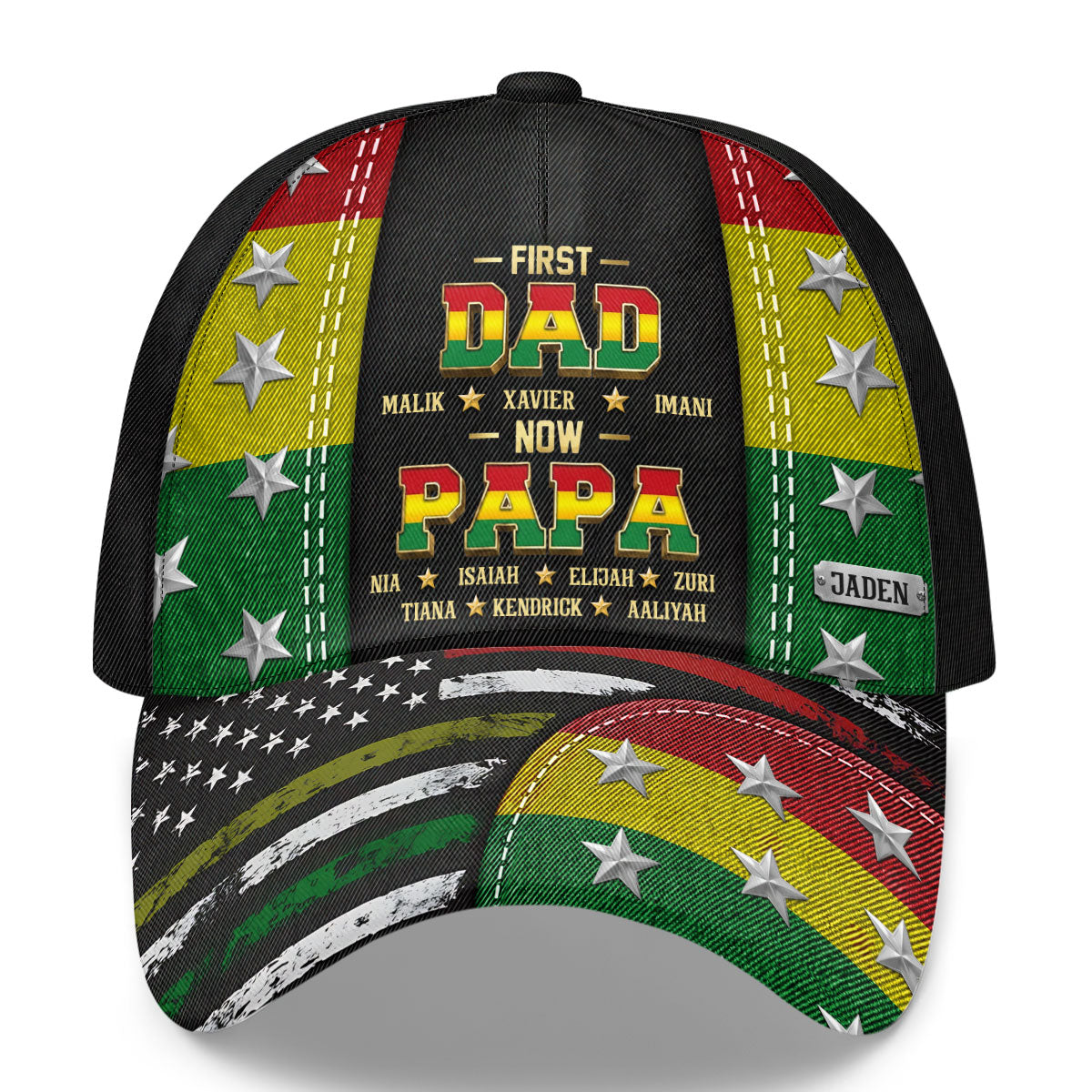 First Dad Now Grandpa - Personalized Classic Cap