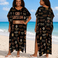 God Says I Am - Personalized Kaftan Dress