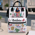 Nurse Daily Affirmation - Personalized Duckbilled Backpack