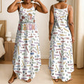 Happiness Is Being A Grandma - Personalized Maxi Dress