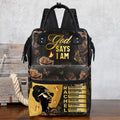 God Says I Am - Personalized Duckbilled Backpack