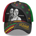Custom Photo Pencil Sketch Best Dad Ever - Personalized Classic Cap